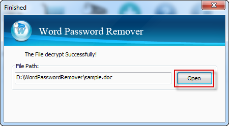 Remove Word 2000 password