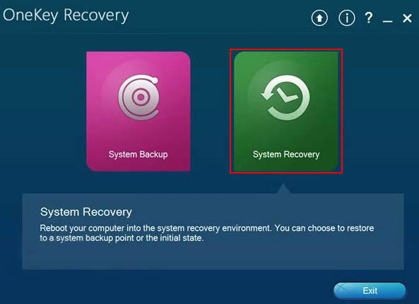 lenovo onekey recovery program