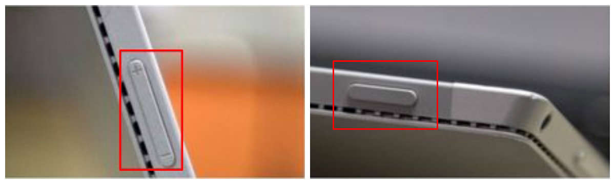 surface pro button