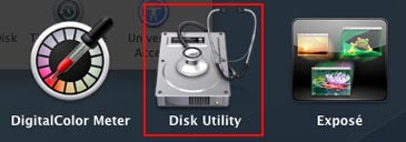 Launch Disk Utility