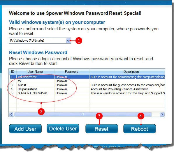 bypassing computer password windows 7